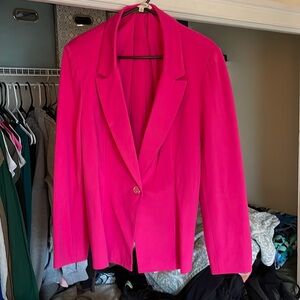 Nannette pink suit coat